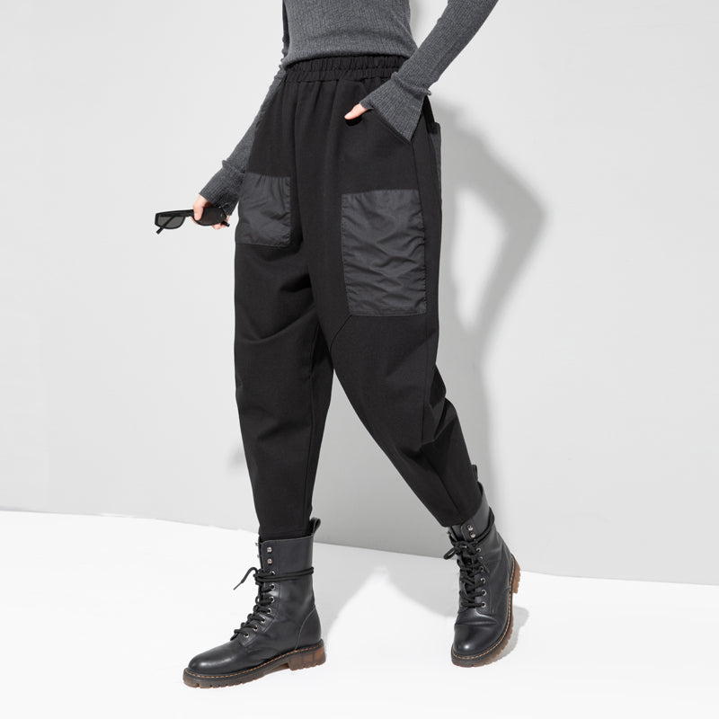 New Cropped Pants Women Loose